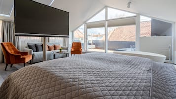 2 habitaciones, ropa de cama de alta calidad y cubrecamas