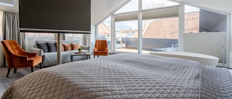 Executive Studio Suite (Kaiser Max Residenz) | 2 bedrooms, premium bedding, down duvets, Tempur-Pedic beds