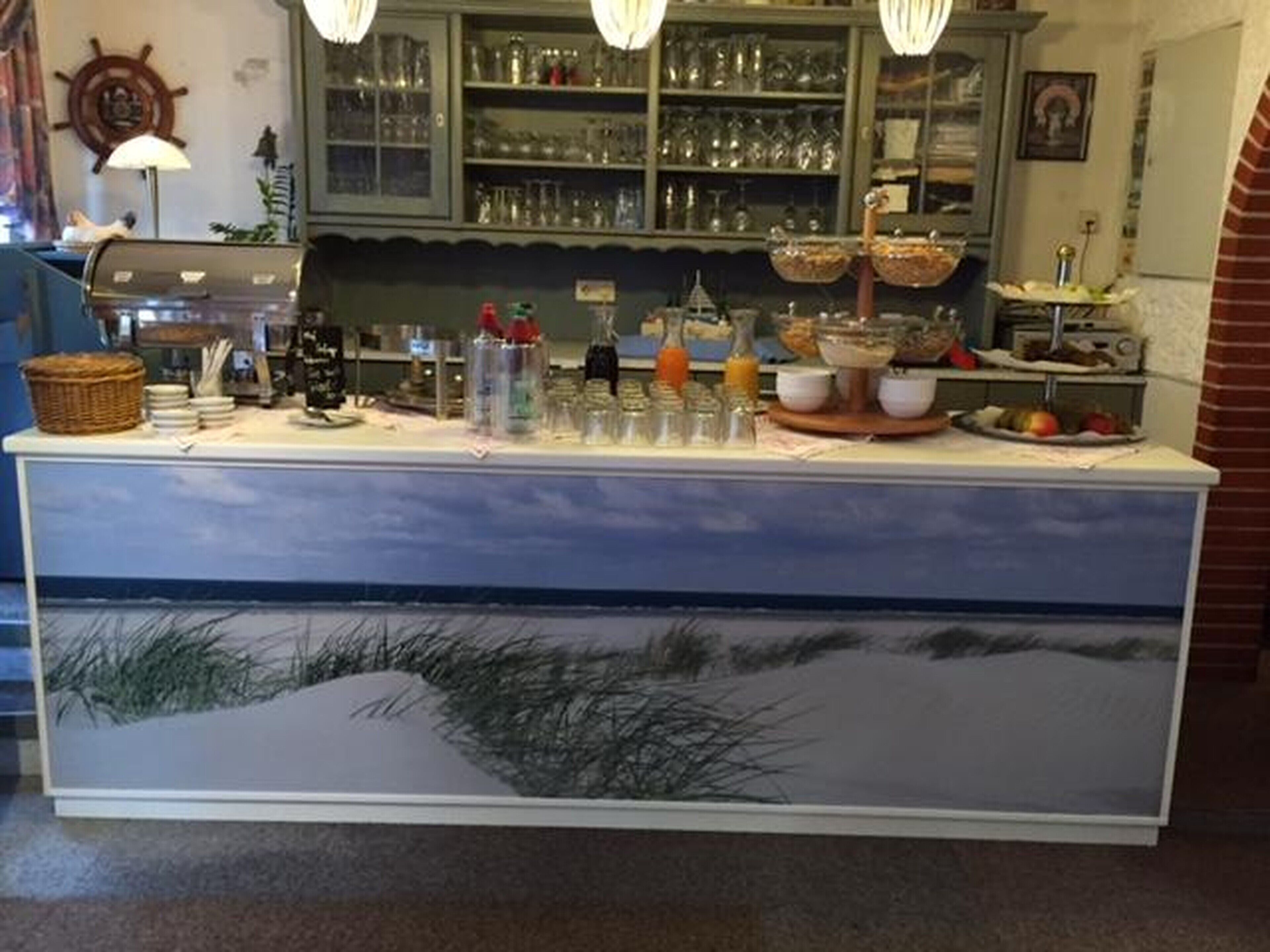 daily buffet breakfast (eur 15 per person)