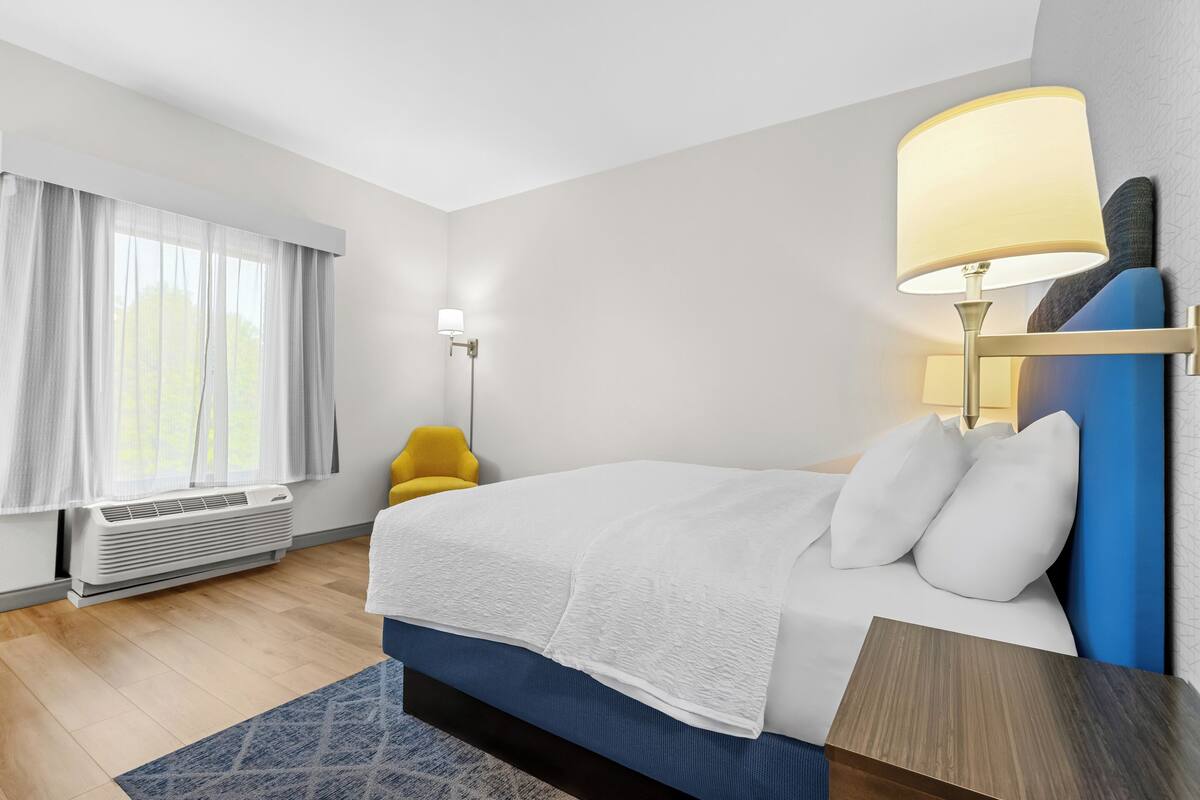 Room, 1 King Bed, Refrigerator & Microwave