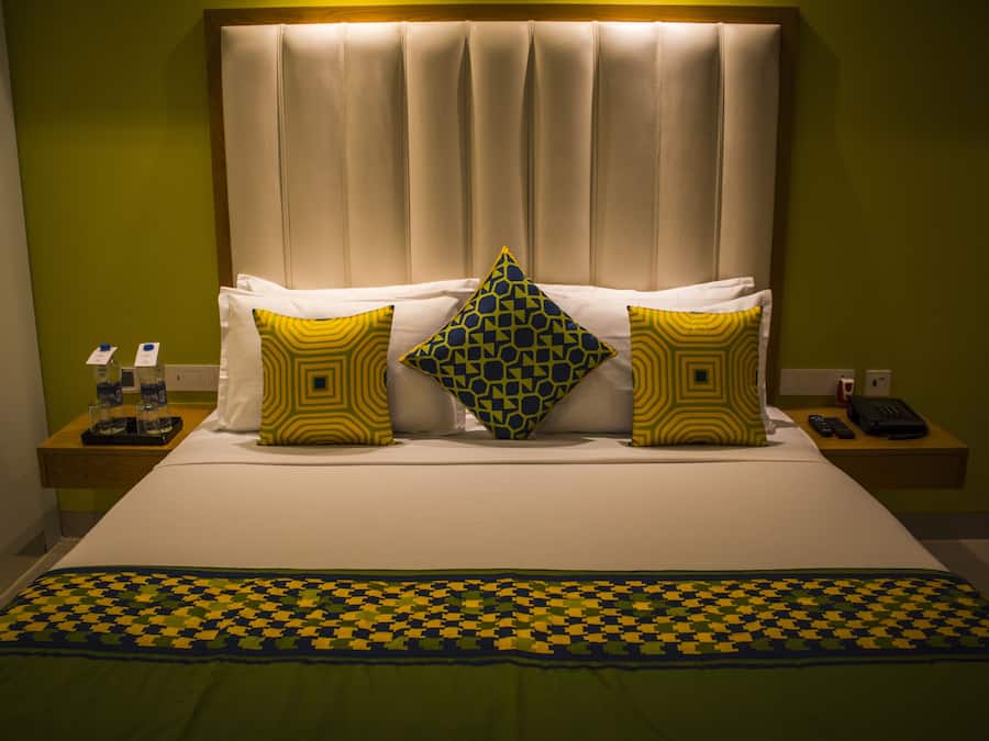 Superior Double Room, 1 Bedroom, Accessible, City View | Minibar, in-room safe, desk, soundproofing