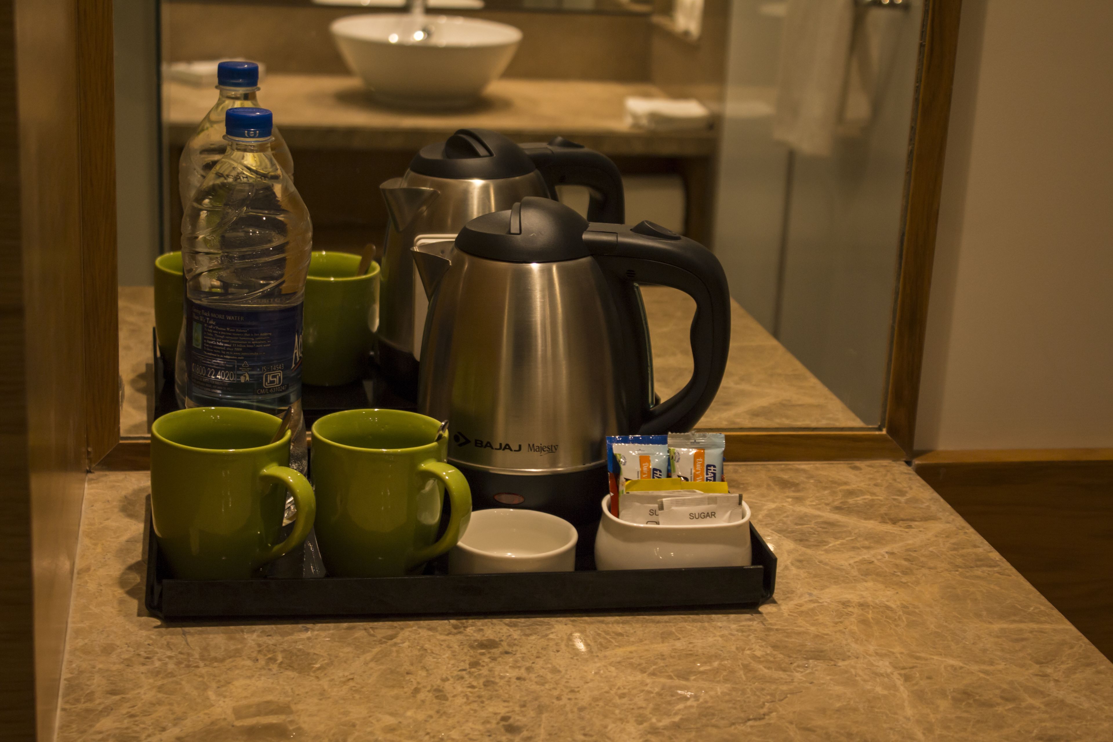 superior double room, 1 bedroom, accessible, city view | coffee and/or coffee maker