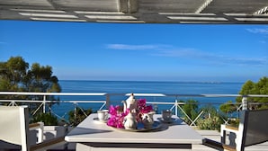 Estudio, vistas al mar | Balcón