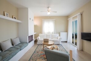 Villa | Living area | Flat-screen TV - Boo Premium Living Villas (Lefkada)