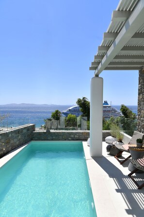 Villa Delos View with Private Pool | 6 Bedrooms | Piscina particular