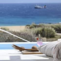 Suite, eigener Pool, Meerblick | Ausblick vom Zimmer