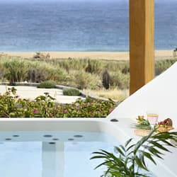 Villa, vista mare | Vasca idromassaggio privata