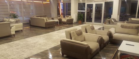 Sala de estar en el lobby
