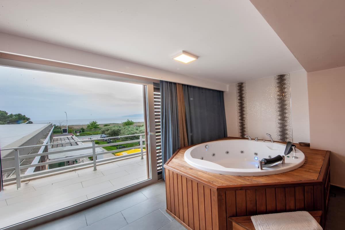 Executive-Doppelzimmer, 1 Doppelbett, Terrasse, Seeblick