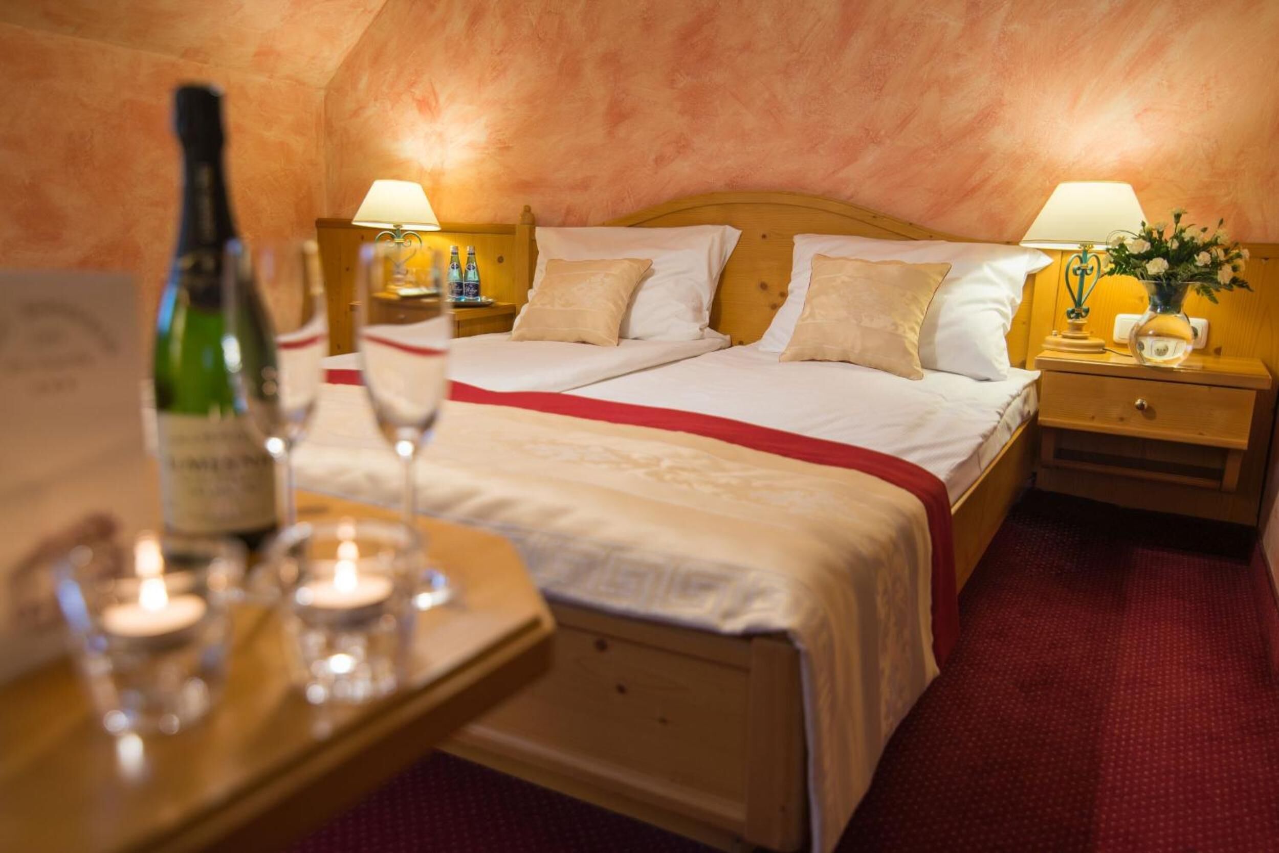 premium bedding, minibar, iron/ironing board, free cots/infant beds