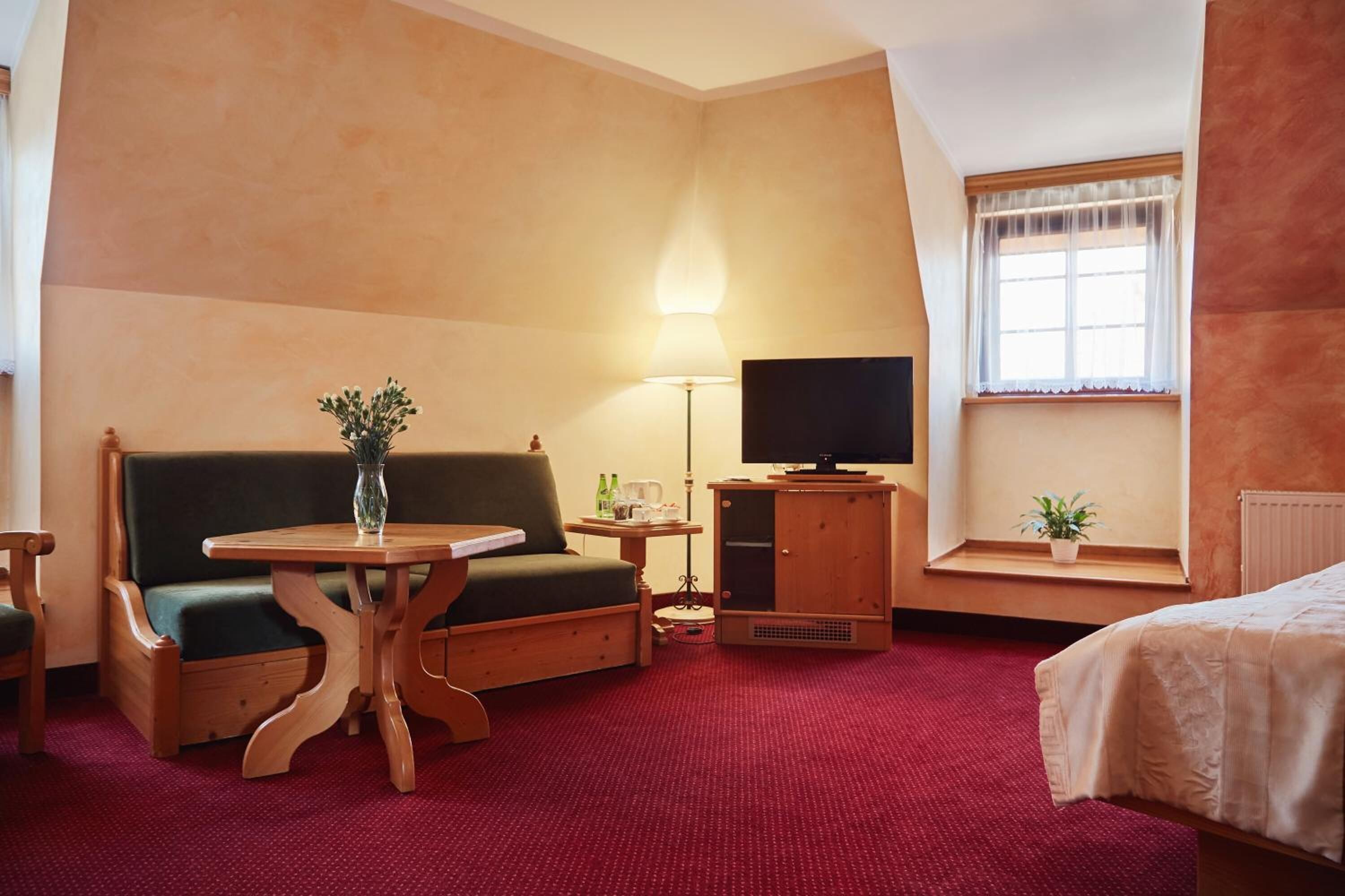 premium bedding, minibar, iron/ironing board, free cots/infant beds