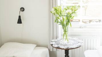 Economy Twin Room (Vandrarhem) | Desk, blackout curtains, iron/ironing board, free WiFi