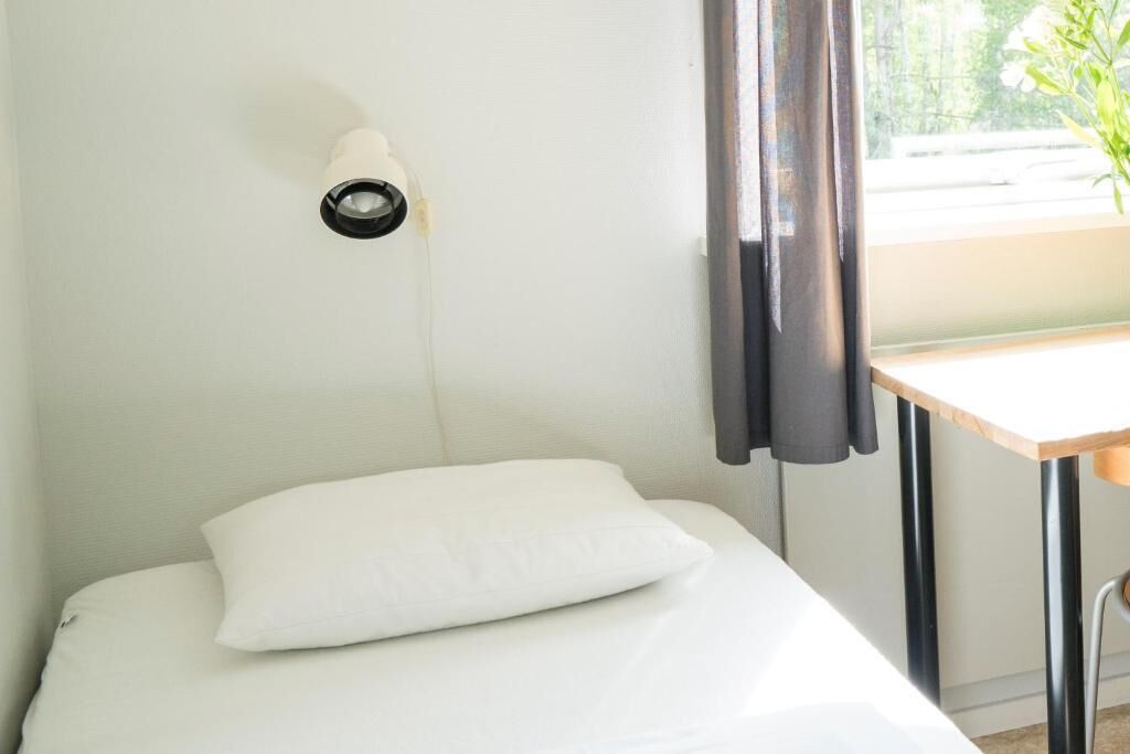 Desk, blackout curtains, iron/ironing board, free WiFi