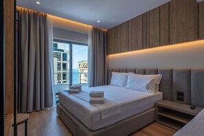 Triple Room | 1 bedroom, minibar, in-room safe, desk - Arel Hotel (Sarandë)