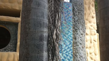 2 outdoor pools, sun loungers