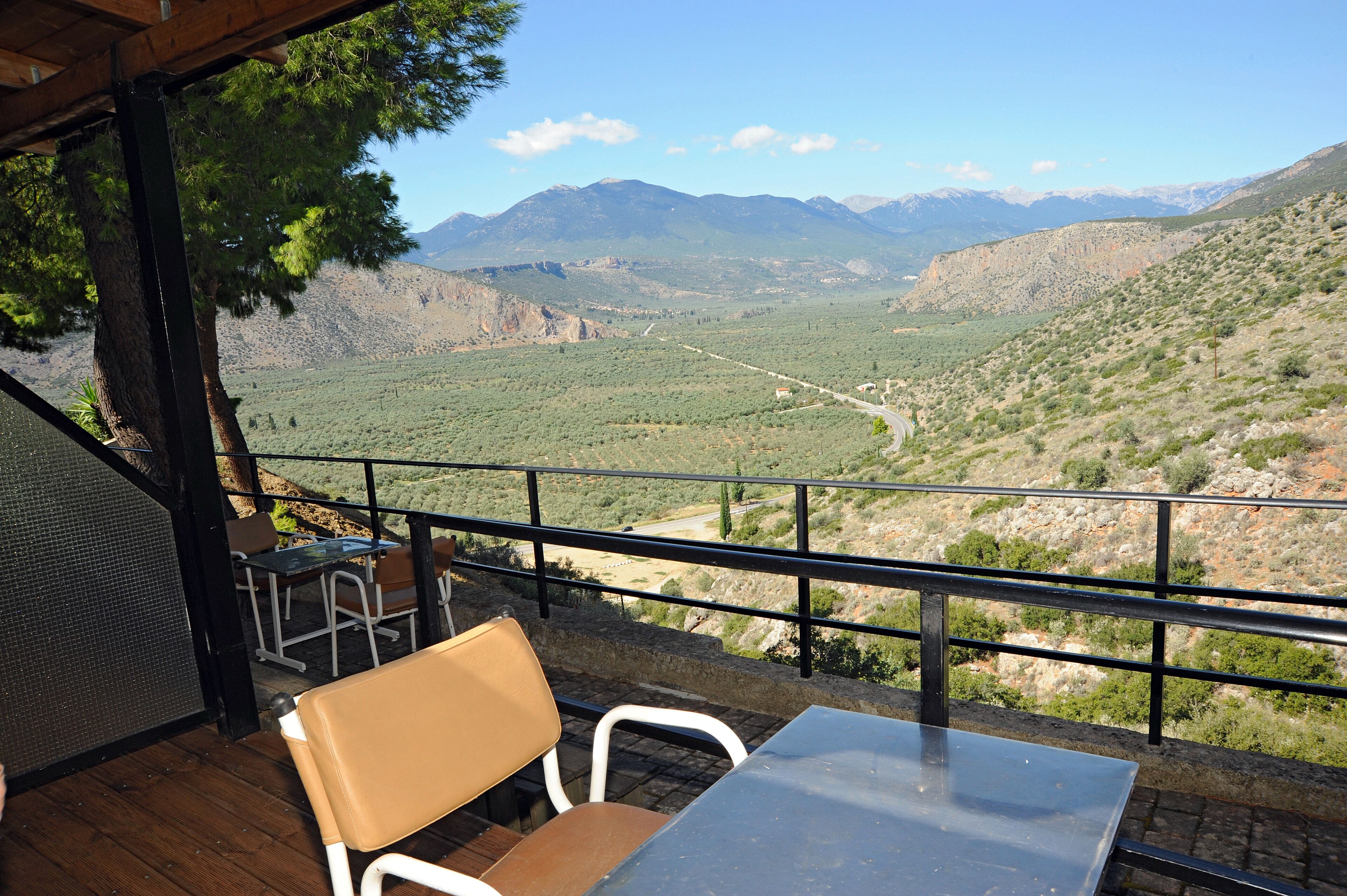 Vista del balcón