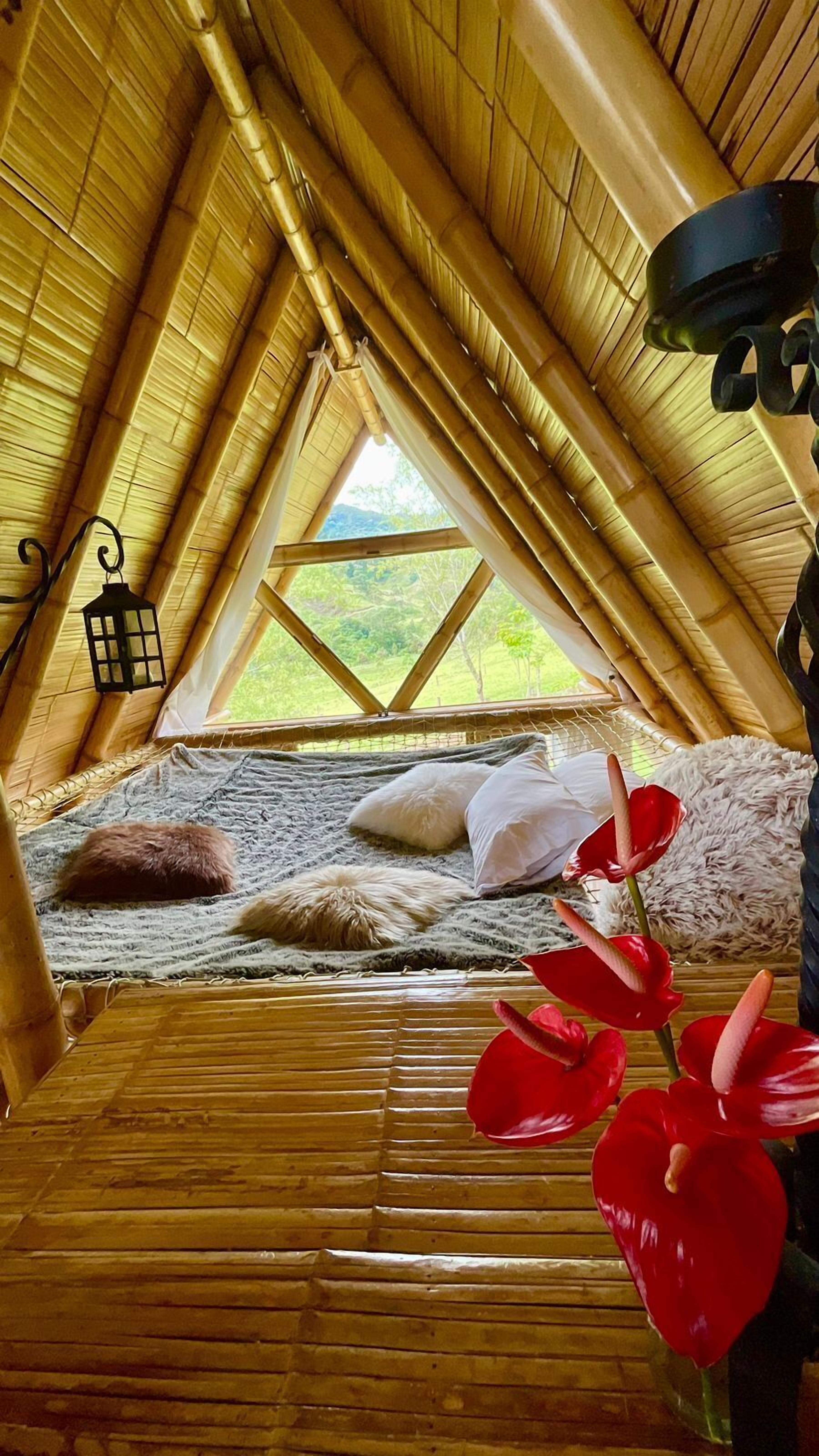 Chalet rustique Deluxe | 1 chambre, minibar, décor unique, ameublement unique