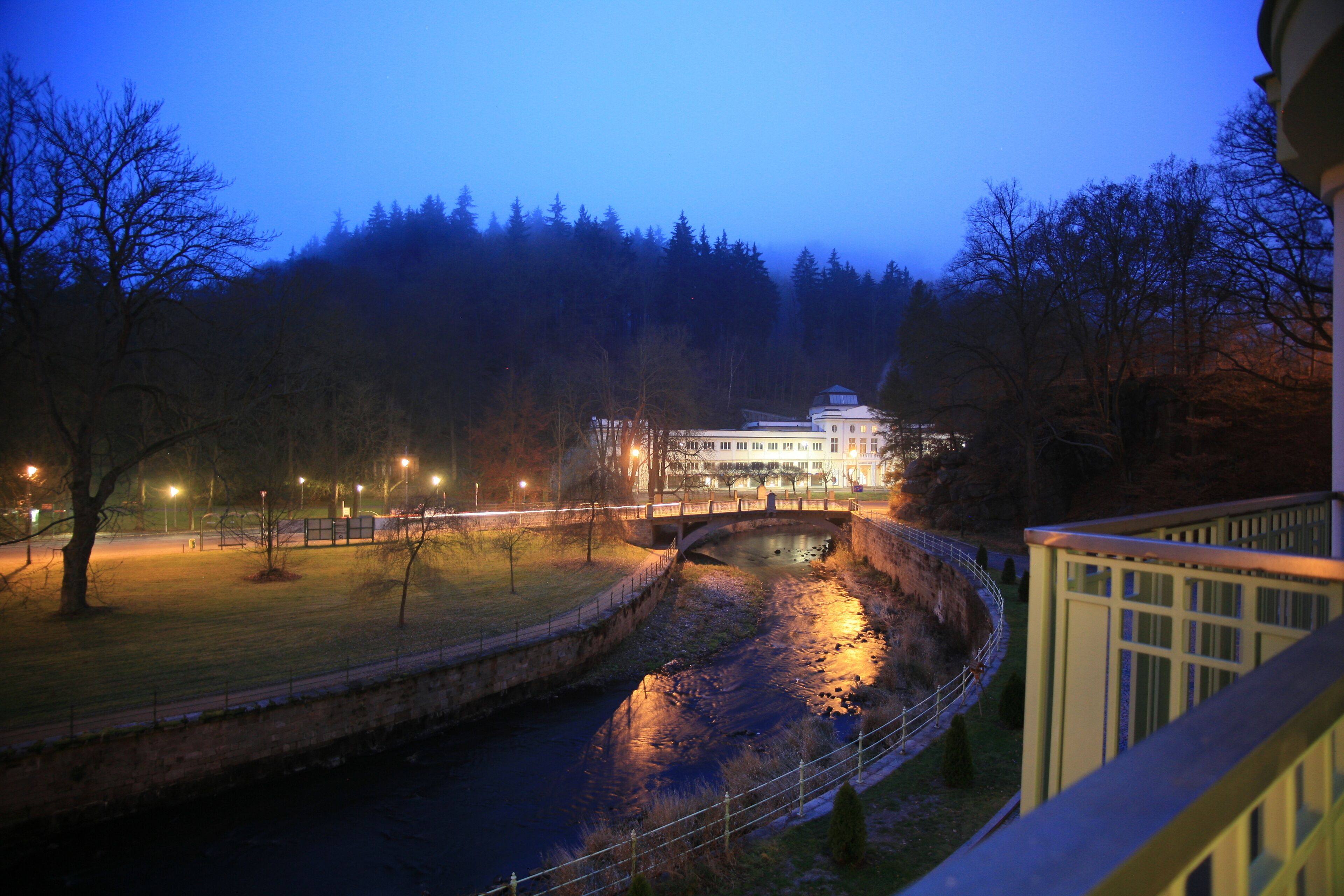 Vue depuis l’hébergement