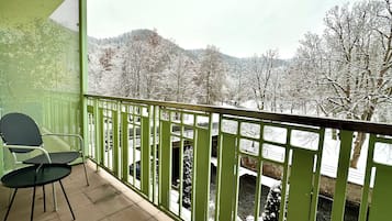 Appartement Deluxe | Vue depuis le balcon