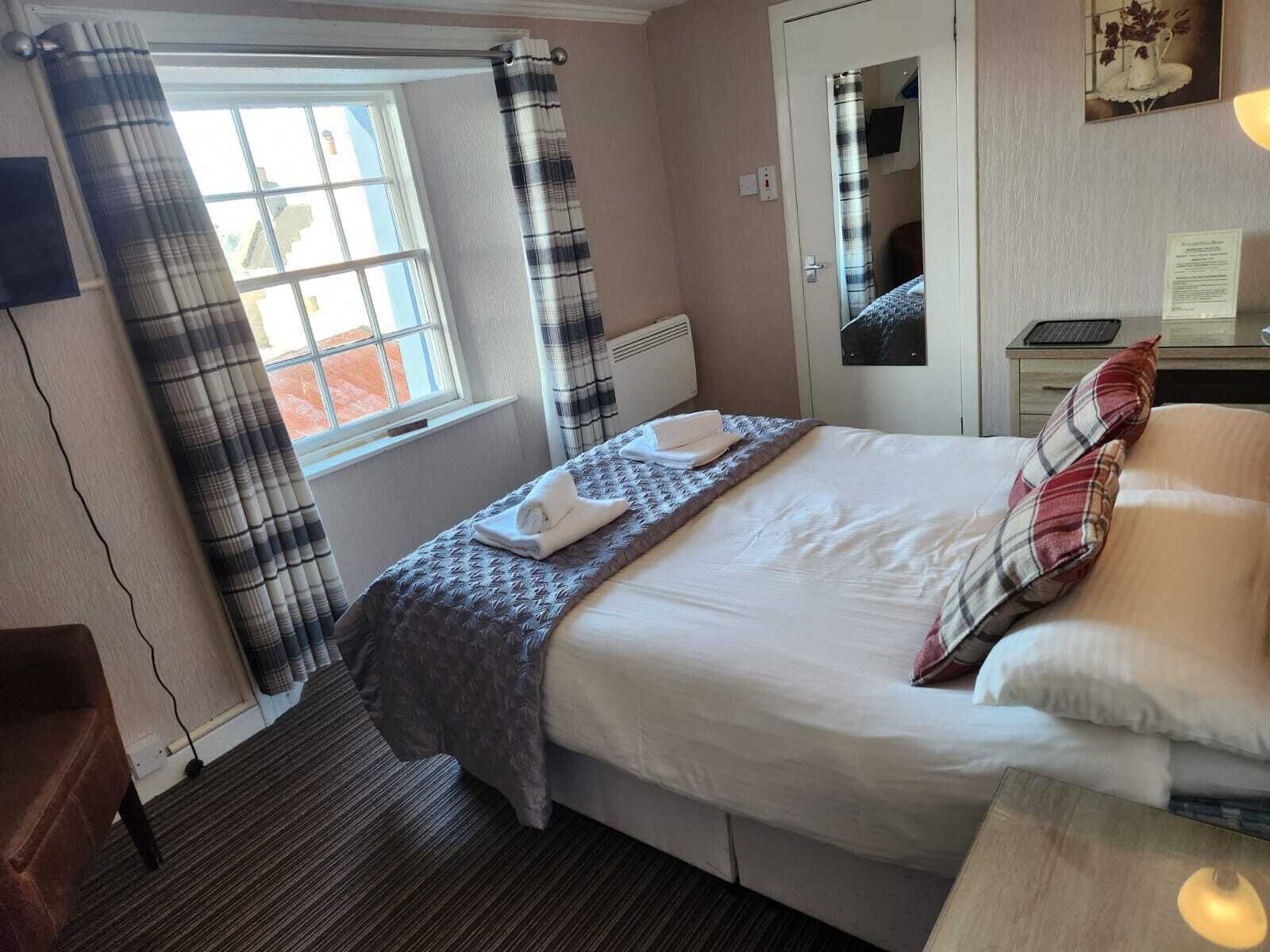 Desk, iron/ironing board, free WiFi, bed sheets