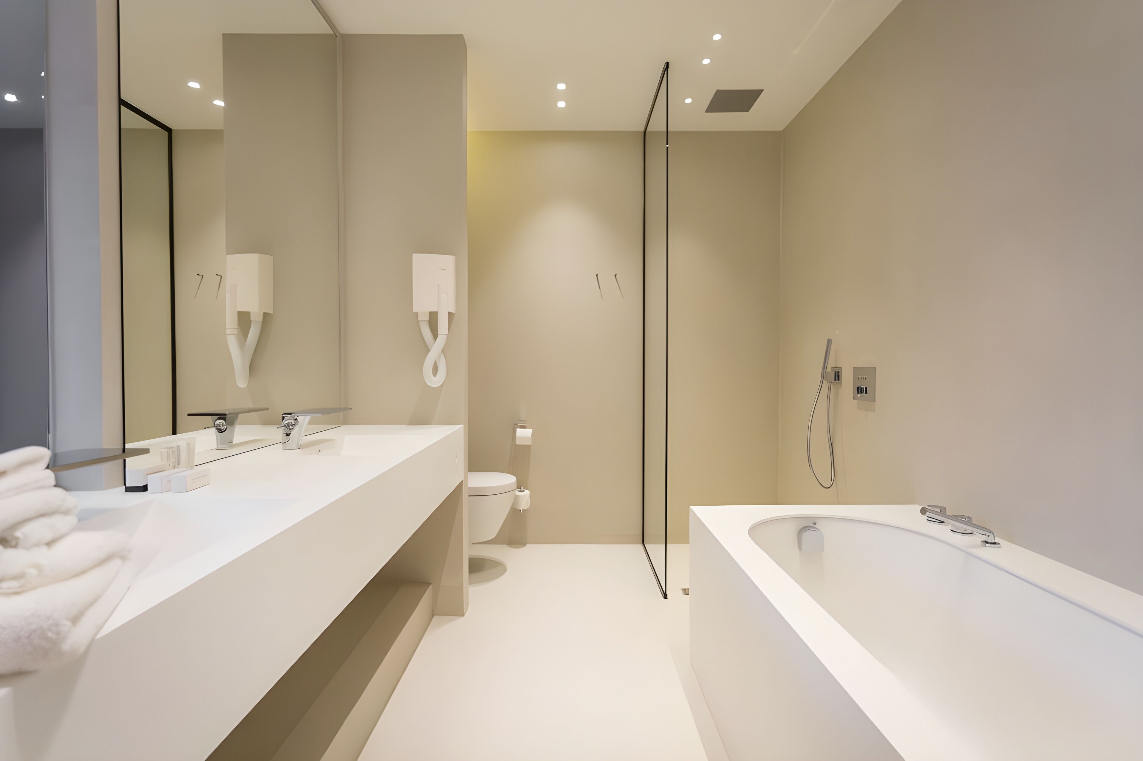 superior double room, terrace | bathroom | shower, rainfall showerhead, free toiletries, hair dryer