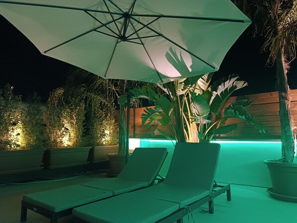 Suite Panoramique | Couette en duvet d'oie, minibar