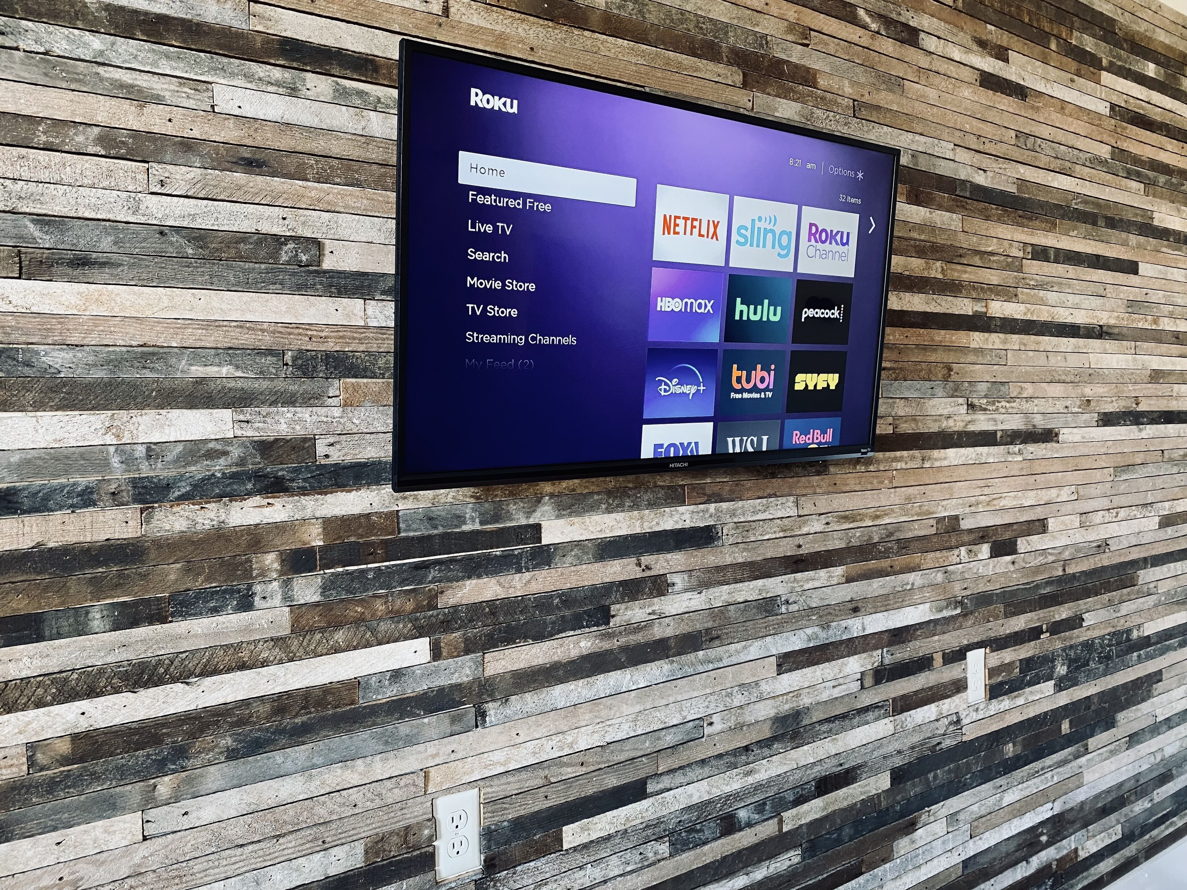 luxury studio, 1 double bed, accessible (203) | television