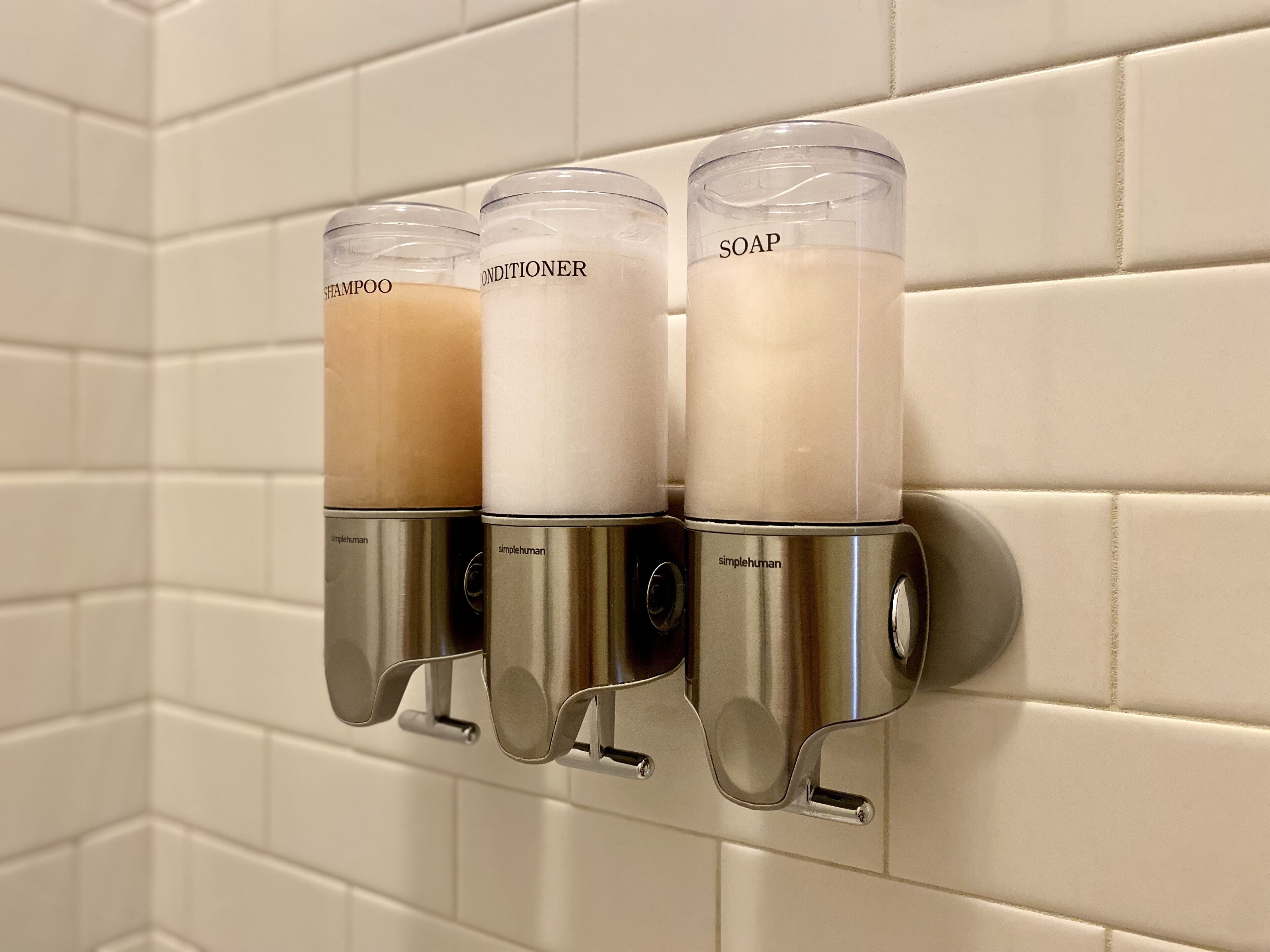 luxury studio, 1 queen bed (205) | bathroom amenities | shower, rainfall showerhead, free toiletries, hair dryer