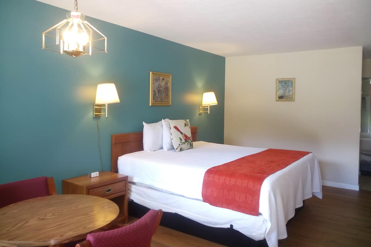 Room, 1 King Bed, Mountain View | 1 bedroom, individually decorated, individually furnished, soundproofing