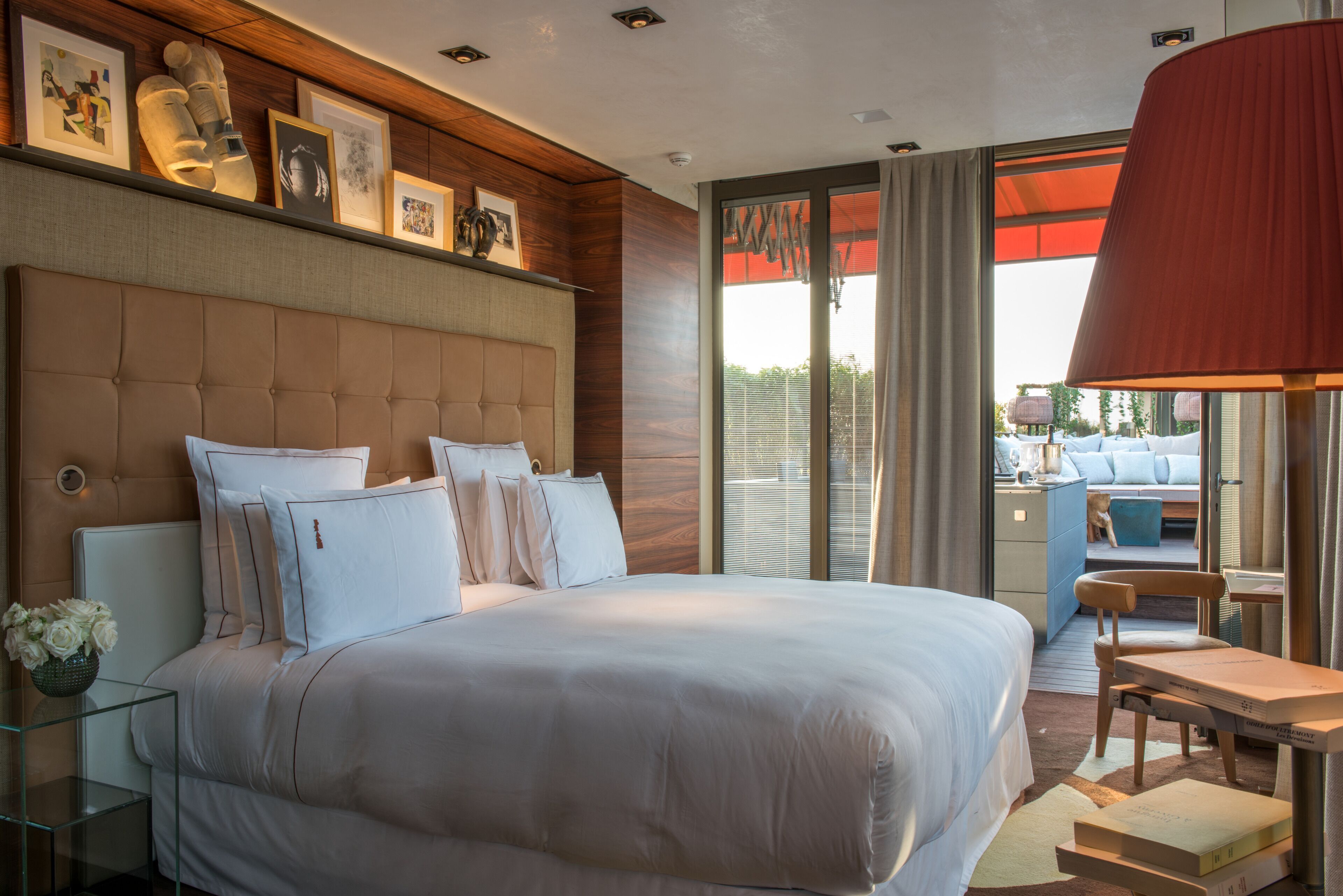 1 bilik tidur, peralatan tempat tidur premium, bar mini 