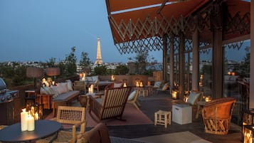 Suite Signature, terrasse, vue ville | Terrasse/Patio