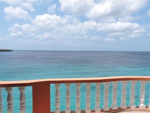 View from property - Luxurious Villa with Great Sea View (Sabana Westpunt)