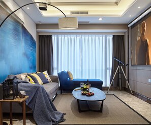 Living area - Air Suites Chunxi Chengdu (Chengdu)