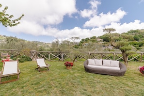 Property grounds - Casa Elvira: Country suite between Sorrento, Capri and Positano (Massa Lubrense)