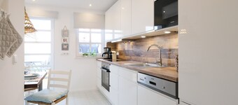 La tradition rencontre la modernité: la maison de capitaine sur le Friedrichschleuse ****