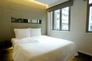 1 dormitori, roba de llit d'alta qualitat i caixa forta a l'habitació 