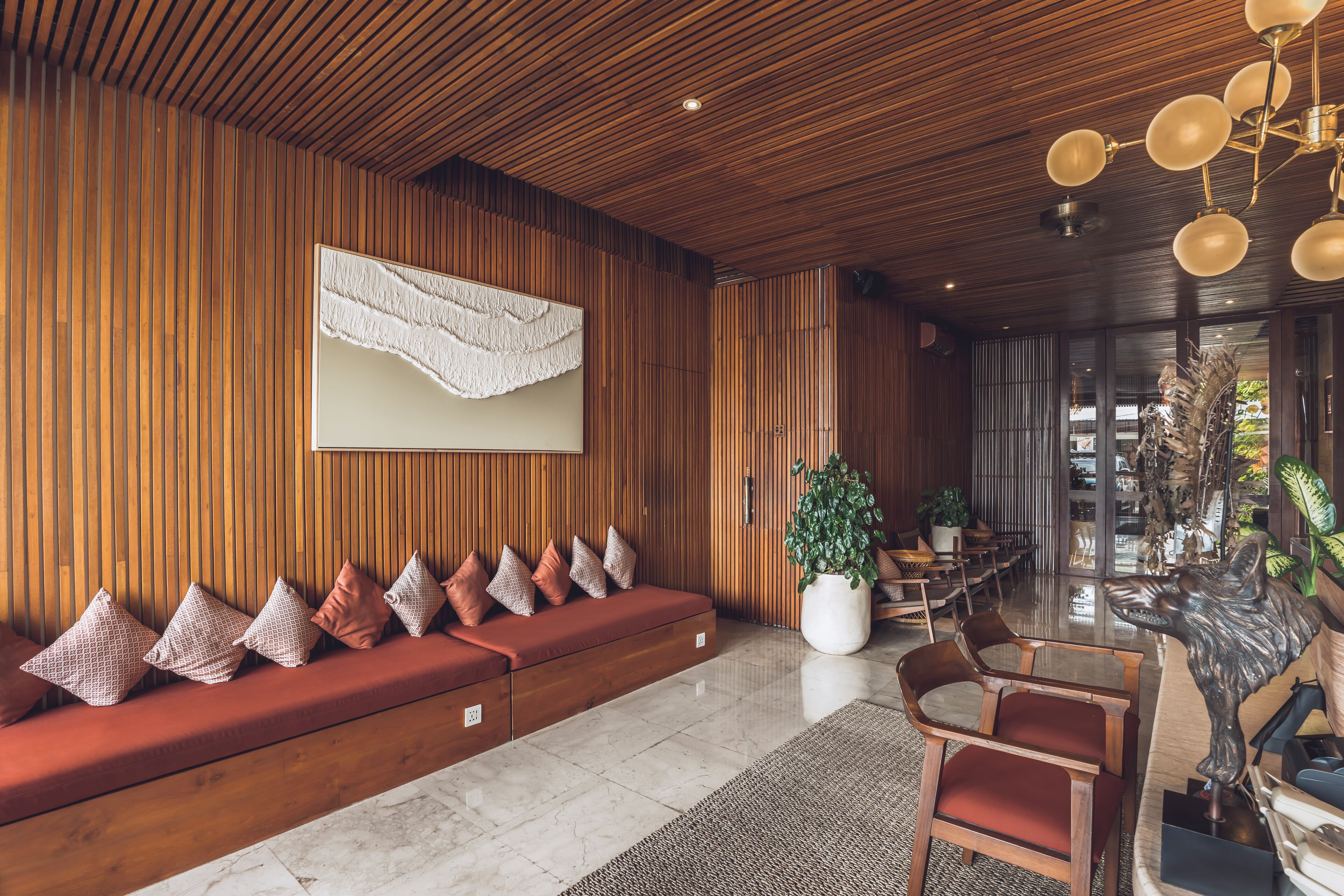 Lobby sitting area