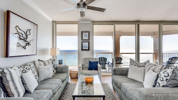 Smart TV, DVD player, books