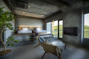 Ocean corner Suite 301 Non Smoking | In-room safe, iron/ironing board, free WiFi - Misaki Terrace (Ako)