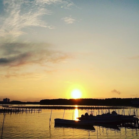 Vista da propriedade. Minshuku Takahashi Kashibuneten