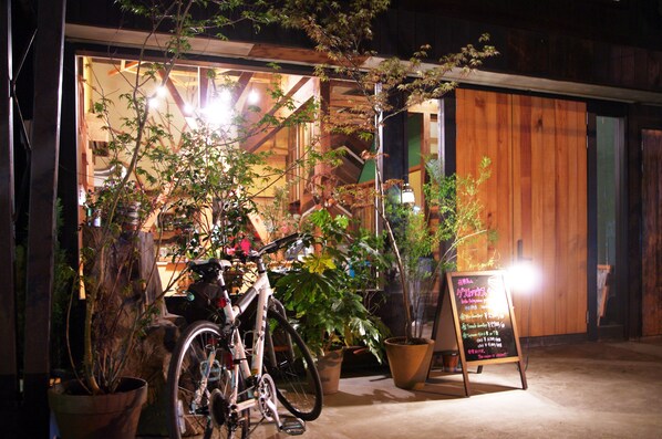 Front of property - evening/night