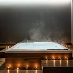 Couples treatment rooms, sauna, steam room, body treatments