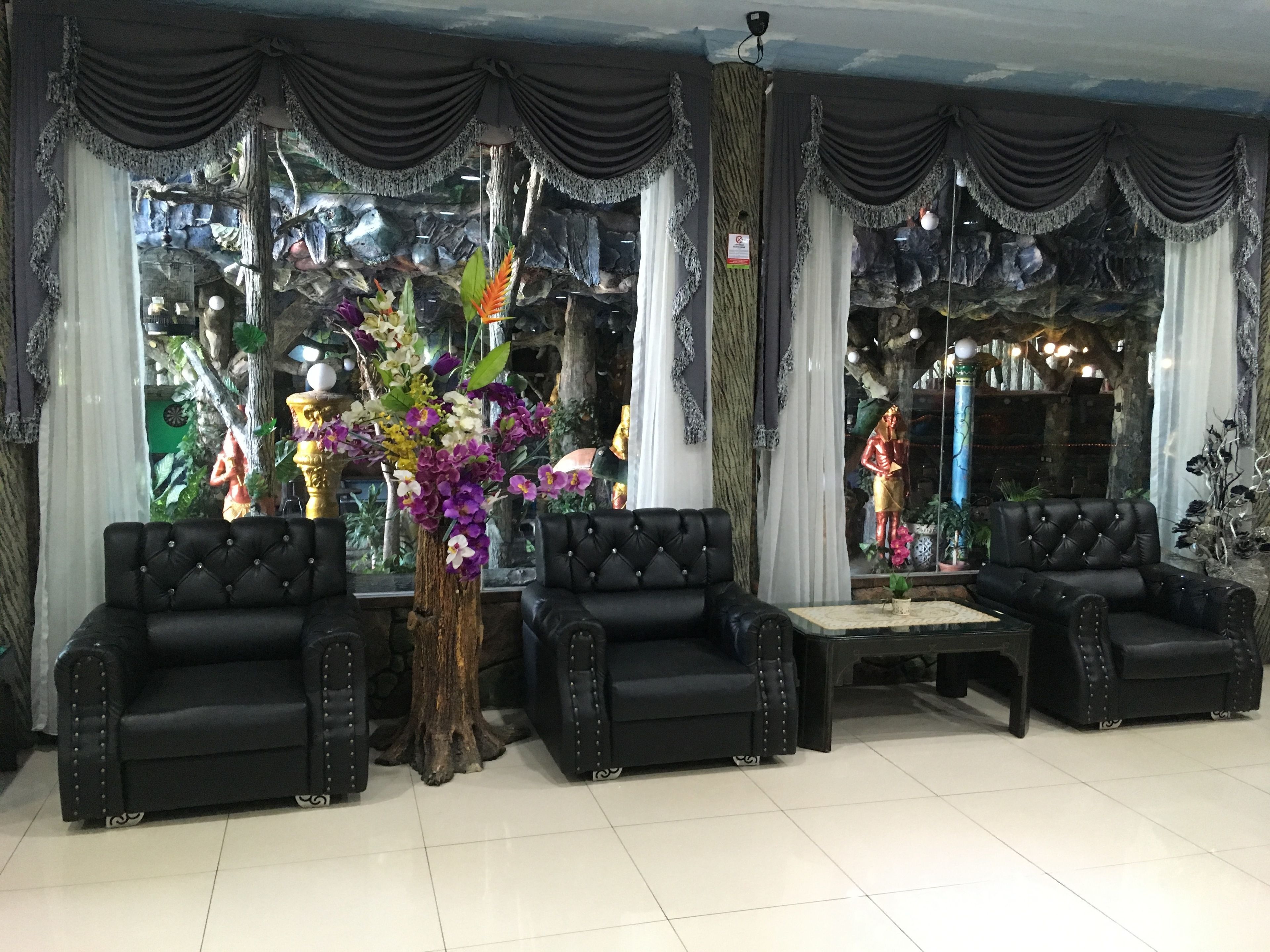 Sala de estar en el lobby