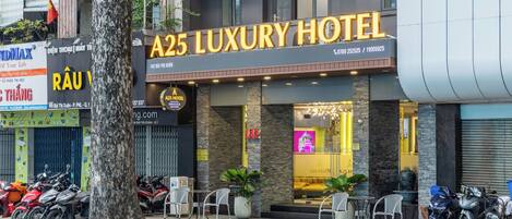 Fachada da propriedade