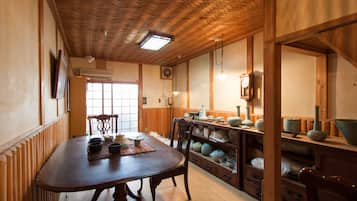 Opções para refeição no quarto