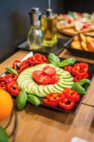 Café da manhã com buffet grátis