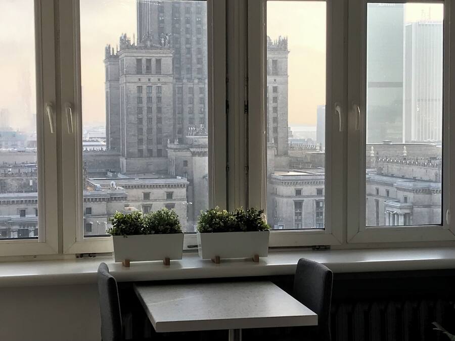 Economy studio, niet-roken, uitzicht op de stad | 1 slaapkamer, luxe beddengoed, verduisterende gordijnen