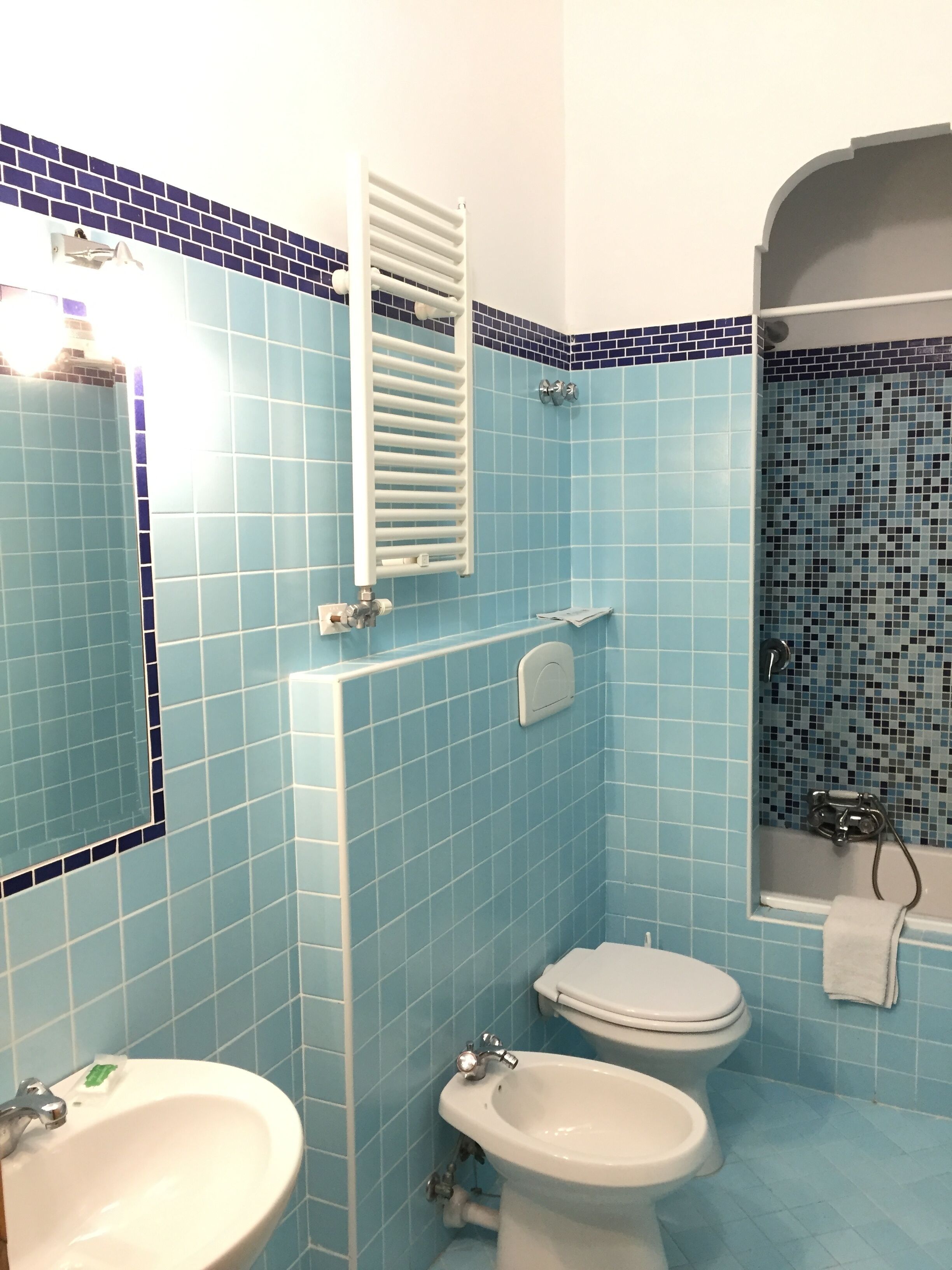 superior double room, balcony | bathroom shower