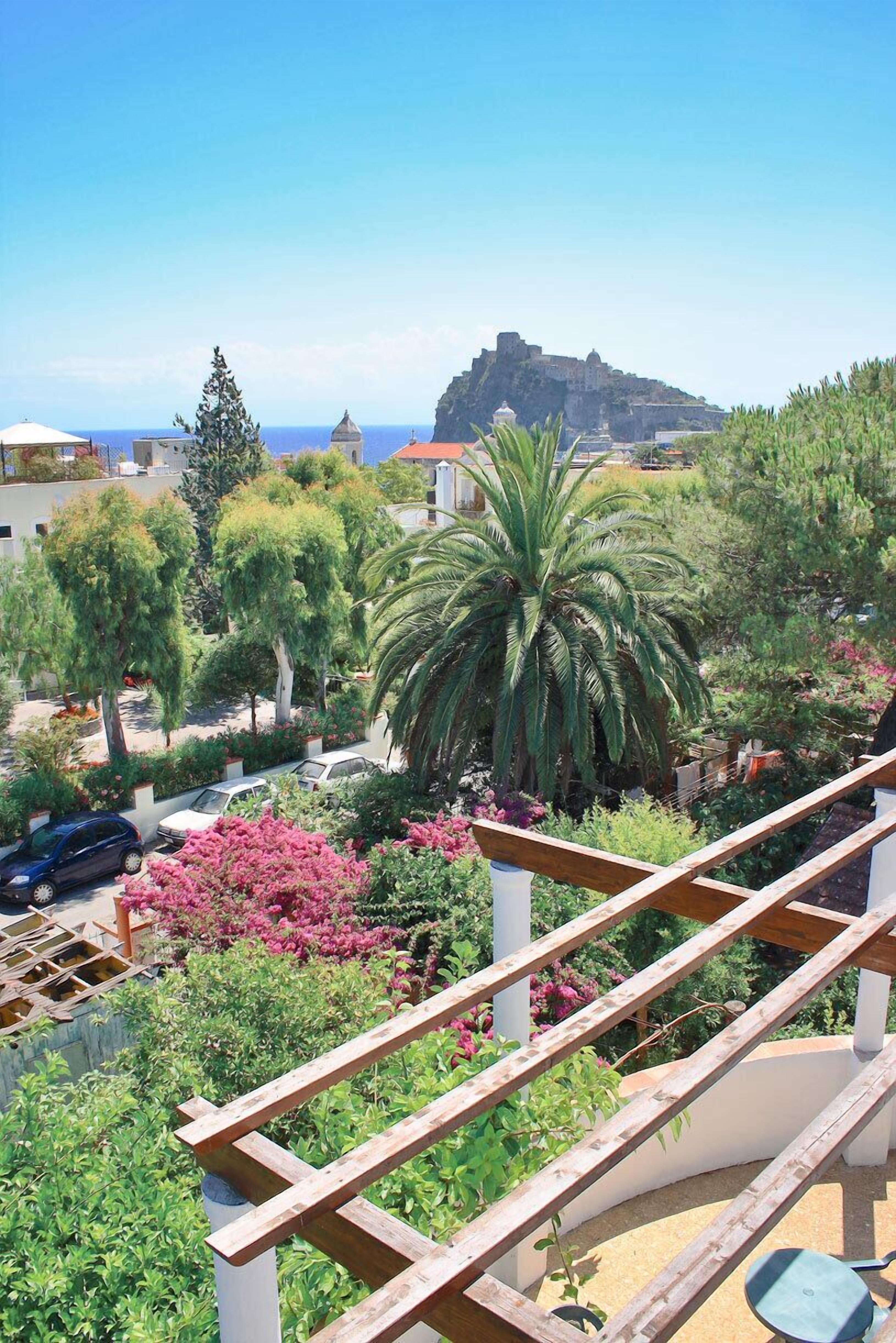 Blick von der Unterkunft