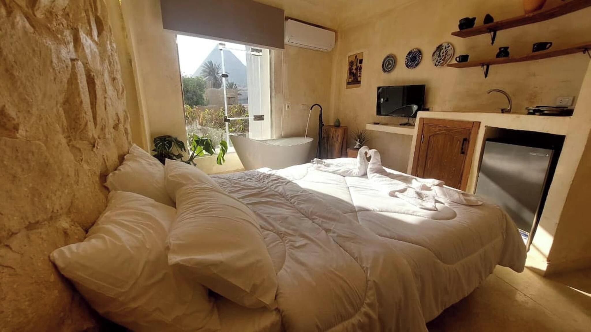 Double Room, Mountain View | Premium bedding, individually decorated, individually furnished, desk